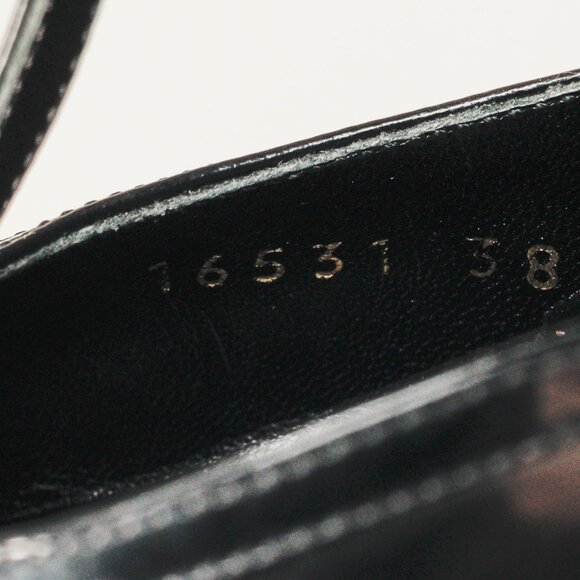 Dolce & Gabbana Black Patent Leather T-Strap Heels - Picture 9 of 11